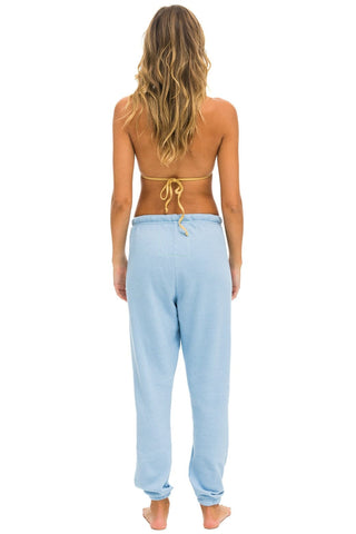 RAINBOW HEART STITCH SWEATPANTS - ICE Women's Sweatpants Aviator Nation