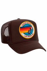 SIGNATURE LAS VEGAS - VINTAGE LOW RISE TRUCKER HATS Aviator Nation BRN