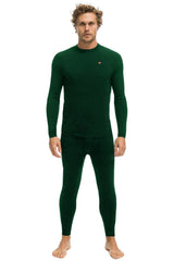 MEN'S THERMAL BASE LAYER SET - FOREST BASE LAYER Aviator Nation
