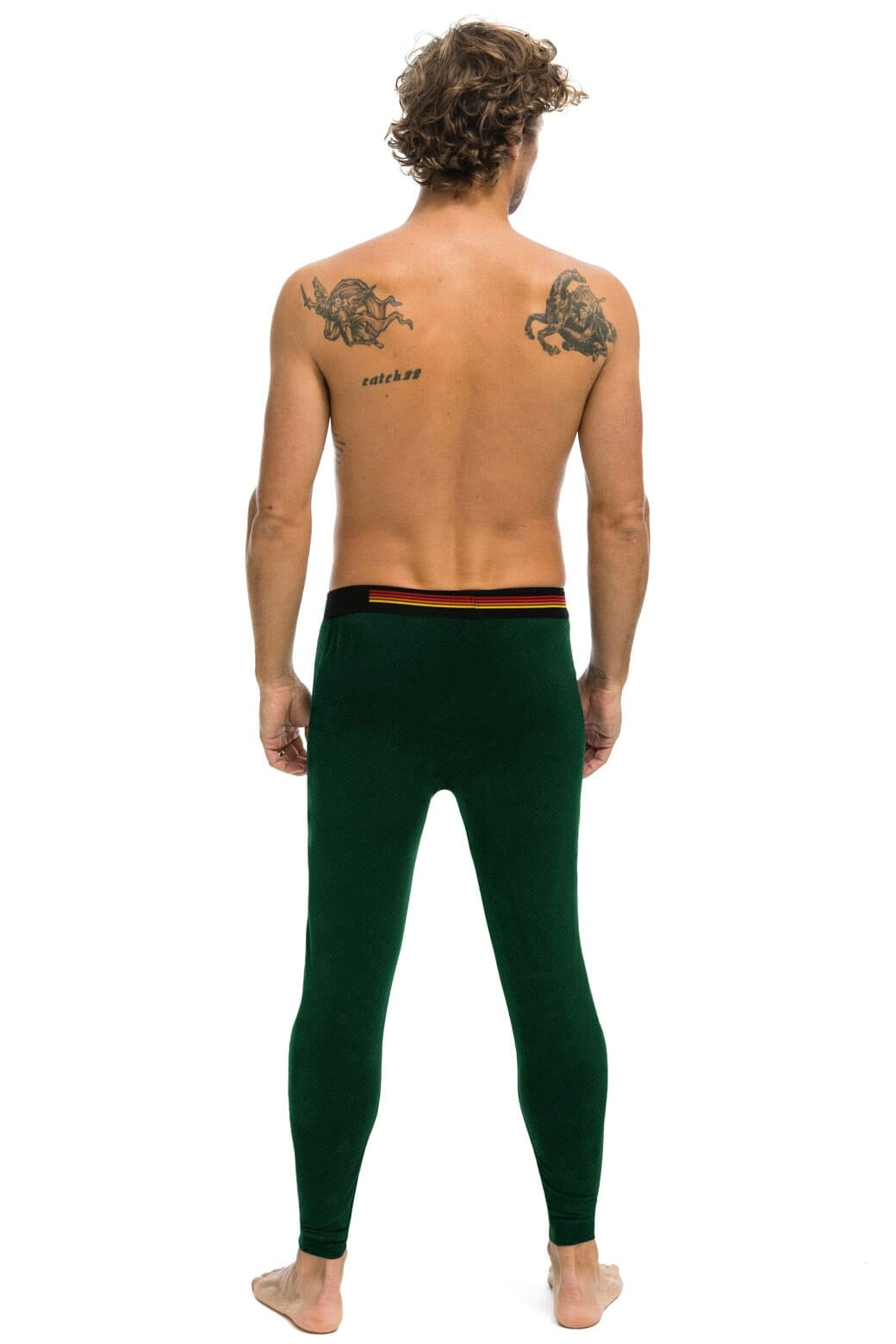 MEN'S THERMAL BASE LAYER SET - FOREST BASE LAYER Aviator Nation