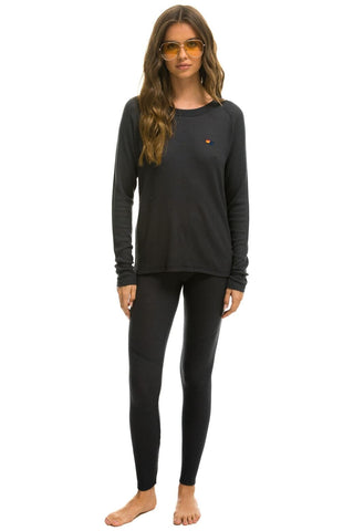 WOMEN'S THERMAL BASE LAYER SET - TITANIUM BASE LAYER Aviator Nation