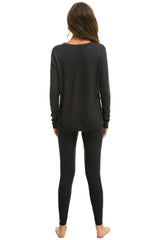 WOMEN'S THERMAL BASE LAYER SET - TITANIUM BASE LAYER Aviator Nation