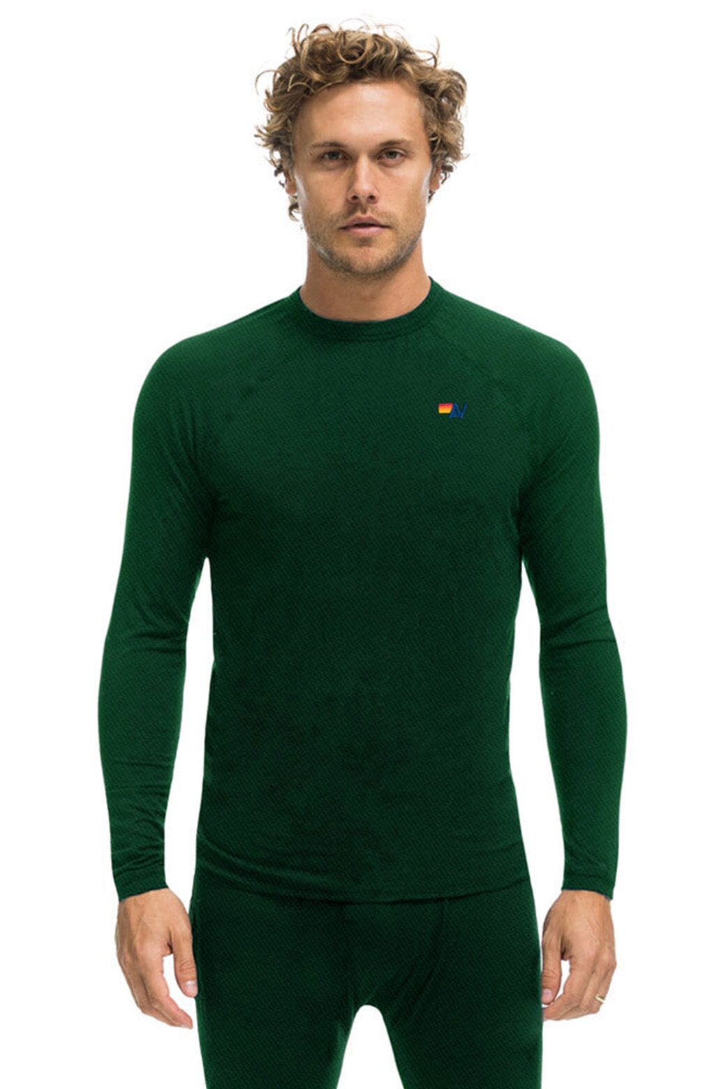 THERMAL BASE LAYER TOP - FOREST Men's Base Layer Aviator Nation 
