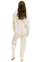 VINTAGE CABIN CASHMERE SWEATER PANT - VINTAGE WHITE Women's Sweatpants Aviator Nation