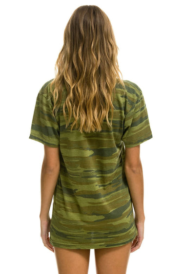 WINDY CITY SMOKEOUT 2024 CREW TEE SHIRT - CAMO TEES Aviator Nation
