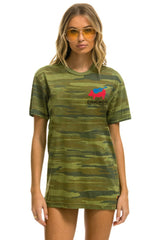 WINDY CITY SMOKEOUT 2024 CREW TEE SHIRT - CAMO TEES Aviator Nation