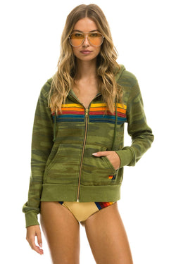 5 STRIPE HOODIE - CAMO Hoodie Aviator Nation