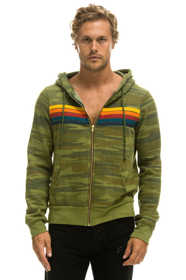5 STRIPE HOODIE - CAMO Hoodie Aviator Nation