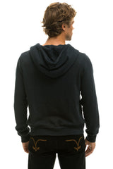 5 STRIPE HOODIE - CHARCOAL // GREY Hoodie Aviator Nation