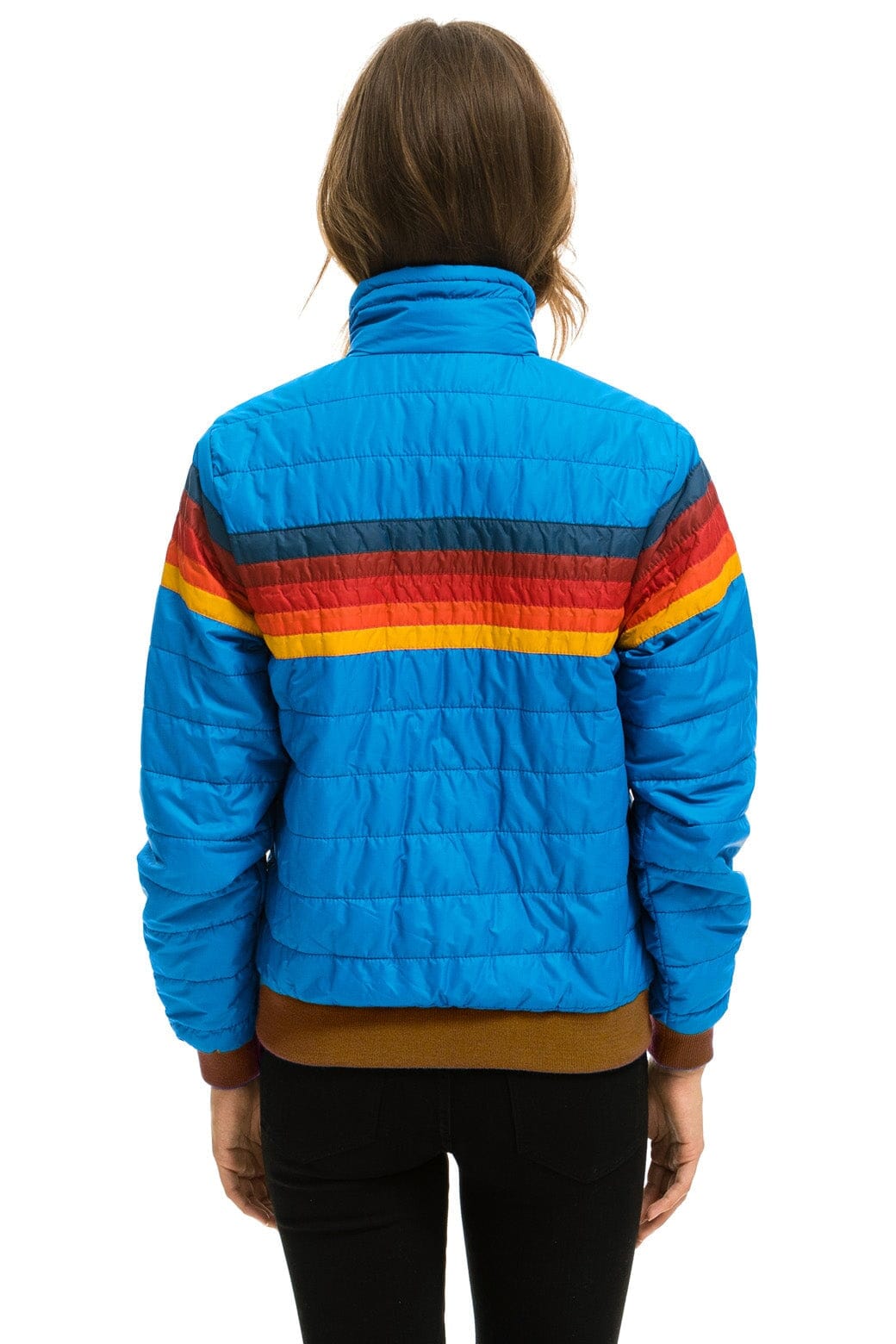 5 STRIPE JACKET - BLUE CINA Women's Outerwear Aviator Nation