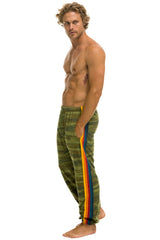 5 STRIPE SWEATPANTS - CAMO Mens Sweatpants Aviator Nation