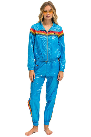 5 STRIPE WINDBREAKER - DRESDEN Women's Outerwear Aviator Nation