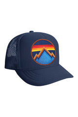 ALL SEASONS CIRCLE - KIDS VINTAGE FOAM TRUCKER Kid's Hat Aviator Nation OS NAVY