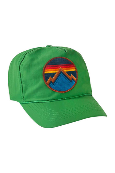 ALL SEASONS - VINTAGE NYLON TRUCKER HAT HATS Aviator Nation KELLY GREEN