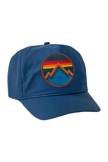 ALL SEASONS - VINTAGE NYLON TRUCKER HAT HATS Aviator Nation NAVY