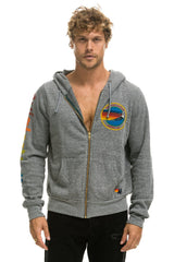 AVIATOR NATION ASPEN HOODIE - HEATHER GREY Hoodie Aviator Nation