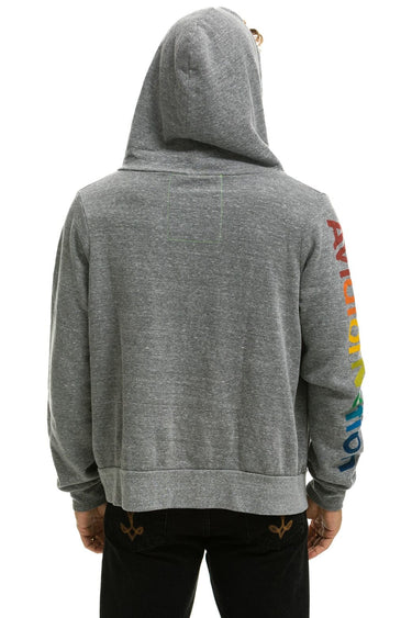 AVIATOR NATION ASPEN HOODIE - HEATHER GREY Hoodie Aviator Nation