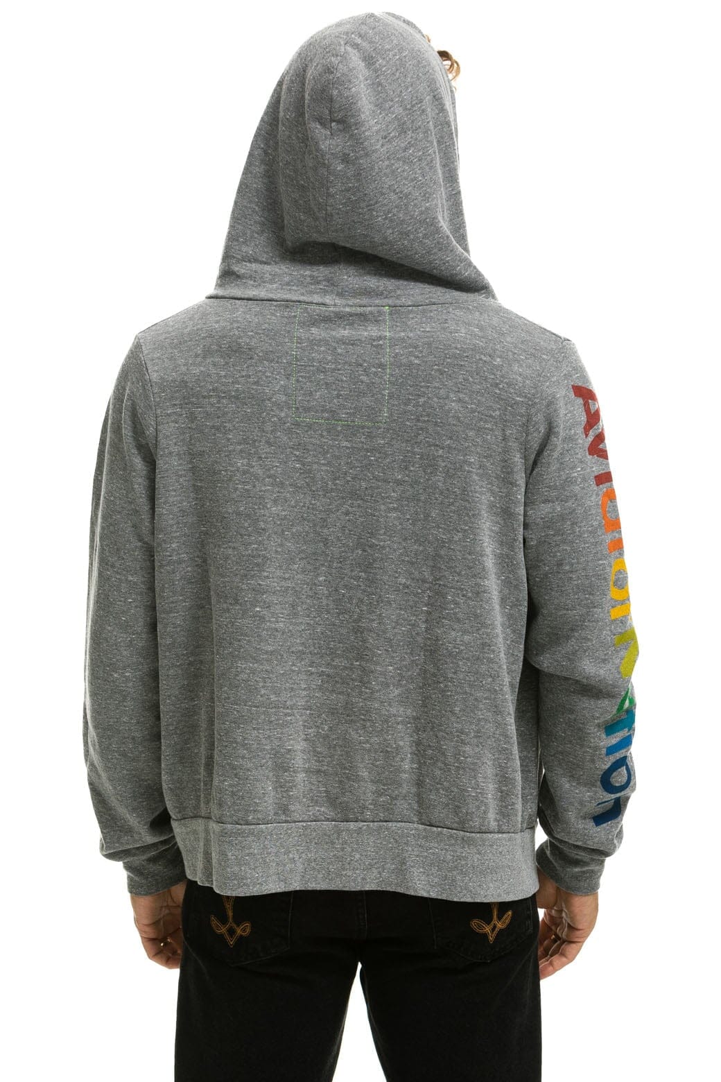 AVIATOR NATION ASPEN HOODIE - HEATHER GREY Hoodie Aviator Nation