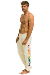 AVIATOR NATION ASPEN SWEATPANTS - VINTAGE WHITE Men's Sweatpants Aviator Nation