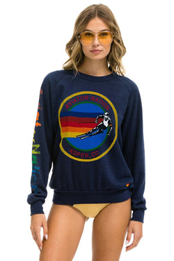 AVIATOR NATION ASPEN SWEATSHIRT - NAVY Sweatshirt Aviator Nation