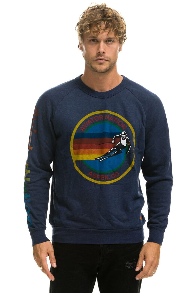 AVIATOR NATION ASPEN SWEATSHIRT - NAVY Sweatshirt Aviator Nation