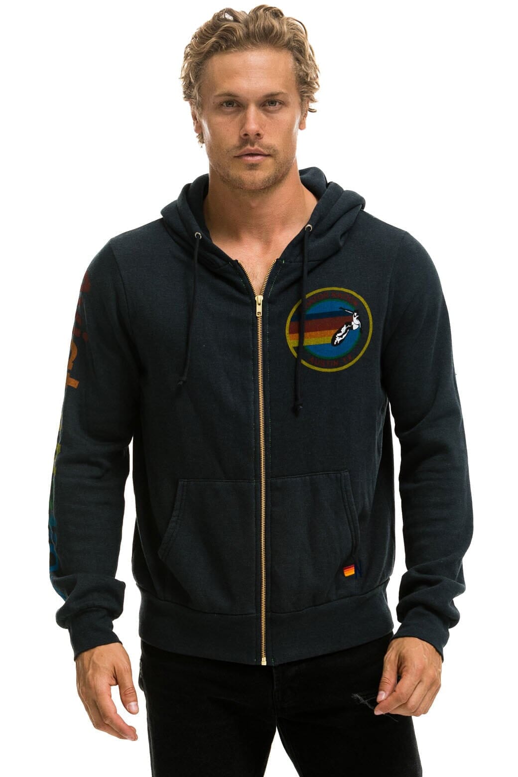 AVIATOR NATION AUSTIN HOODIE - CHARCOAL Hoodie Aviator Nation