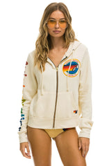 AVIATOR NATION AUSTIN HOODIE - VINTAGE WHITE Hoodie Aviator Nation