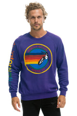 AVIATOR NATION AUSTIN SWEATSHIRT - PURPLE Sweatshirt Aviator Nation
