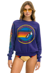 AVIATOR NATION AUSTIN SWEATSHIRT - PURPLE Sweatshirt Aviator Nation