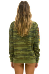 AVIATOR NATION BU - CREW SWEATSHIRT CAMO Sweatshirt Aviator Nation