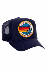 AVIATOR NATION HAIGHT ASHBURY TRUCKER HAT HATS Aviator Nation OS NAVY