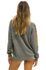 AVIATOR NATION HAMPTONS CREW SWEATSHIRT - HEATHER Sweatshirt Aviator Nation