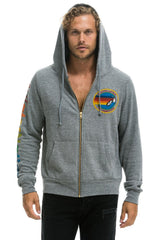 AVIATOR NATION HAMPTONS HOODIE - HEATHER GREAY Hoodie Aviator Nation