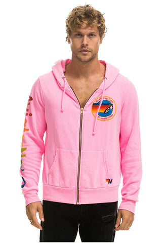 AVIATOR NATION HAMPTONS HOODIE - NEON PINK Hoodie Aviator Nation