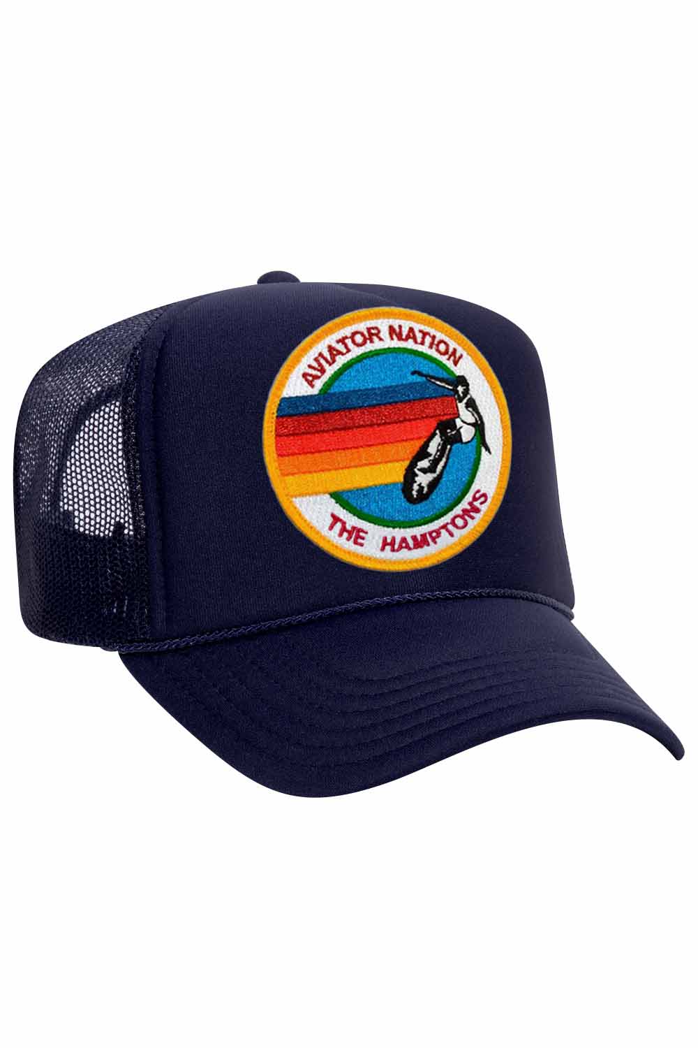 AVIATOR NATION HAMPTONS TRUCKER HAT HATS Aviator Nation NAVY