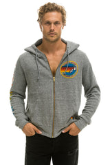 AVIATOR NATION HOODIE - HEATHER GREY Hoodie Aviator Nation