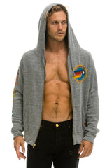AVIATOR NATION HOODIE - HEATHER GREY Hoodie Aviator Nation