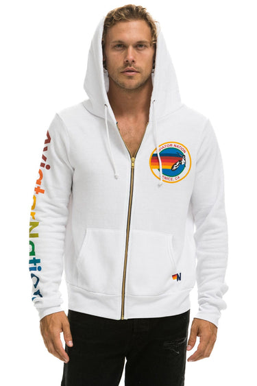 AVIATOR NATION HOODIE - WHITE Hoodie Aviator Nation