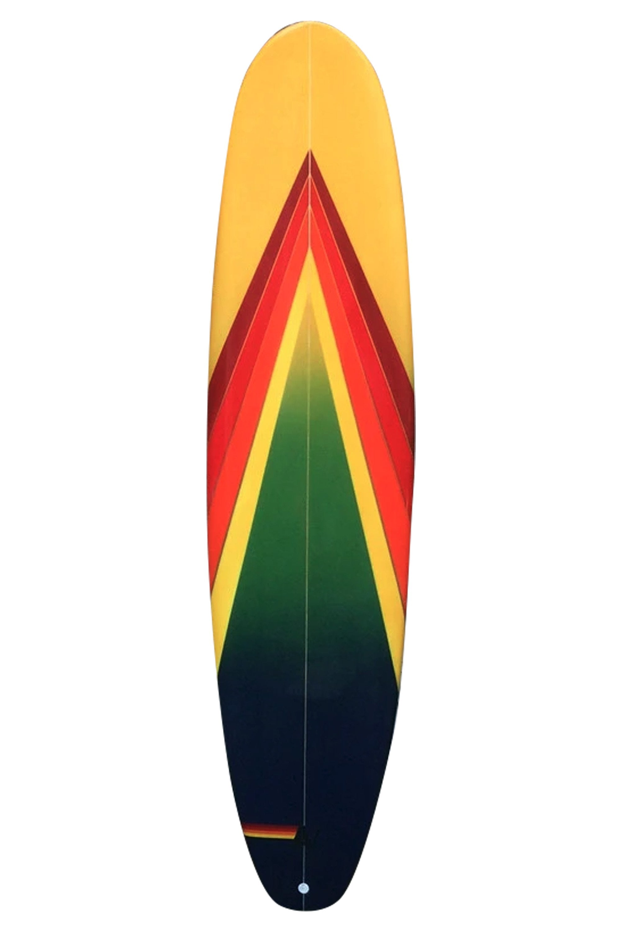 AVIATOR NATION HYBRID BOARD - RED & GREEN Surfboard Aviator Nation 