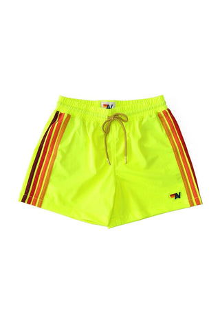 AVIATOR NATION KIDS FLEX BOARD SHORTS - NEON YELLOW Kids Shorts Aviator Nation