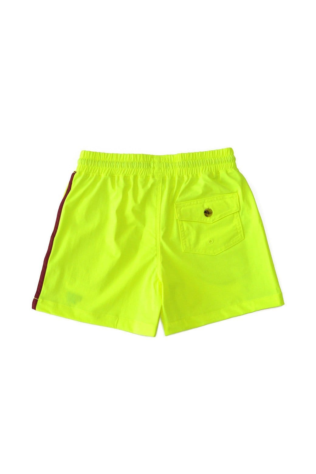 AVIATOR NATION KIDS FLEX BOARD SHORTS - NEON YELLOW Kids Shorts Aviator Nation