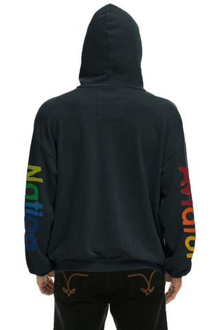 AVIATOR NATION LAGUNA BEACH RELAXED PULLOVER HOODIE - CHARCOAL Hoodie Aviator Nation
