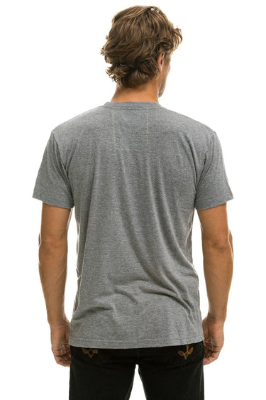 AVIATOR NATION LAGUNA BEACH TEE - HEATHER GREY Tees Aviator Nation