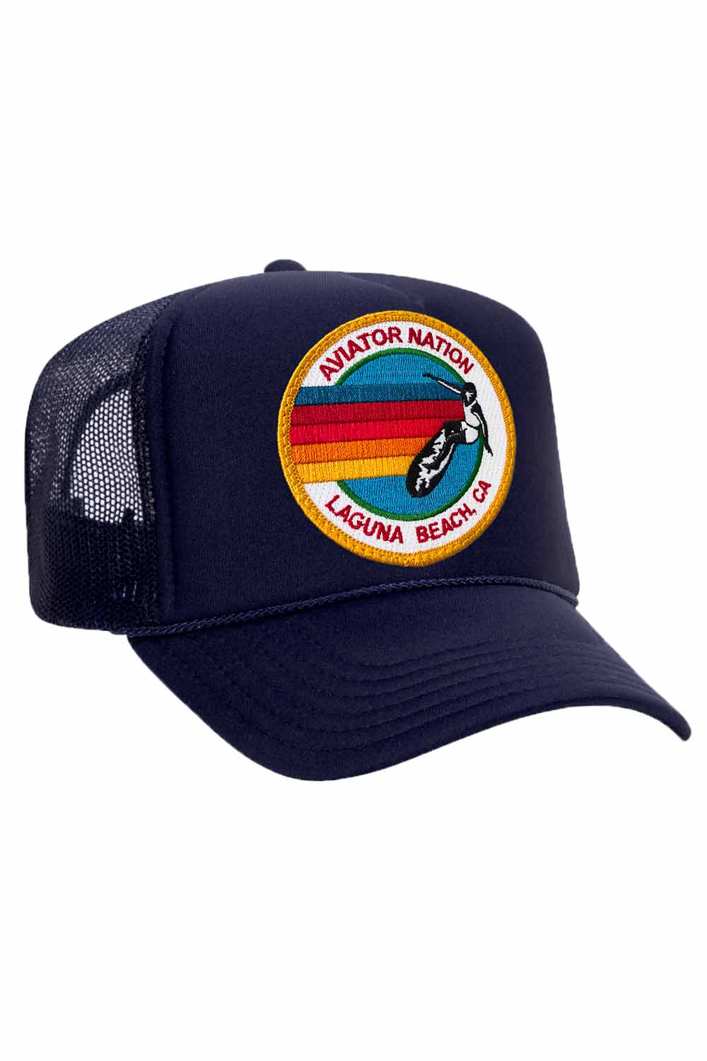 AVIATOR NATION LAGUNA BEACH TRUCKER HAT HATS Aviator Nation OS NAVY