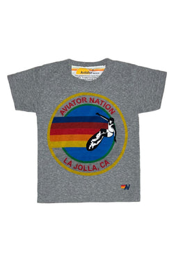 AVIATOR NATION LJ - KIDS TEE HTHR Kid's Tee Aviator Nation