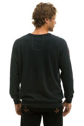 AVIATOR NATION MALIBU CREW SWEATSHIRT - CHARCOAL Sweatshirt Aviator Nation