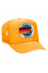 AVIATOR NATION MALIBU VINTAGE TRUCKER HAT HATS Aviator Nation OS GOLD