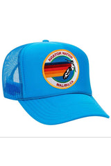 AVIATOR NATION MALIBU VINTAGE TRUCKER HAT HATS Aviator Nation OS NEON BLUE