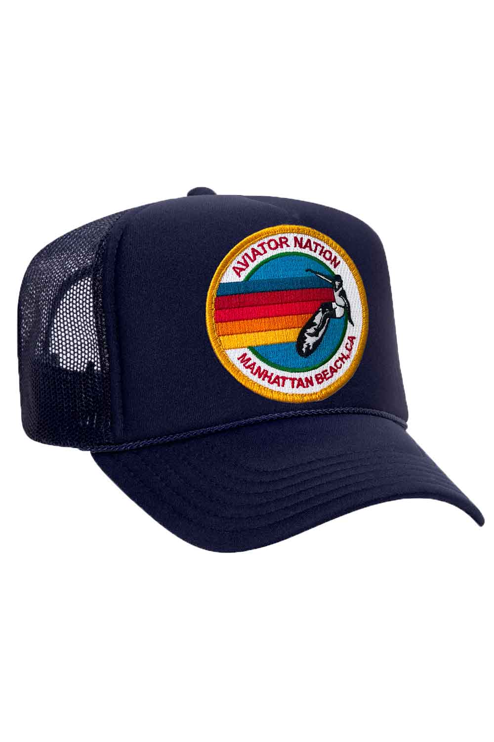 AVIATOR NATION MANHATTAN BEACH TRUCKER HAT HATS Aviator Nation OS NAVY