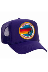 AVIATOR NATION MANHATTAN BEACH TRUCKER HAT HATS Aviator Nation OS PURPLE